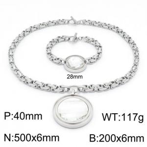 SS Jewelry Set(Most Women) - KS143141-Z