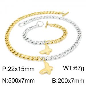 SS Jewelry Set(Most Men) - KS143421-Z