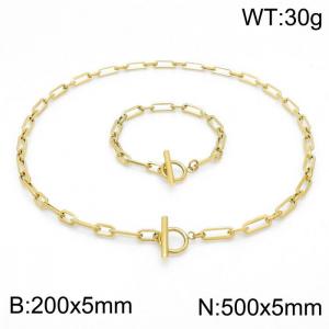 SS Jewelry Set(Most Men) - KS143967-Z