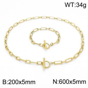SS Jewelry Set(Most Men) - KS143969-Z