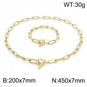 SS Jewelry Set(Most Men) - KS143974-Z