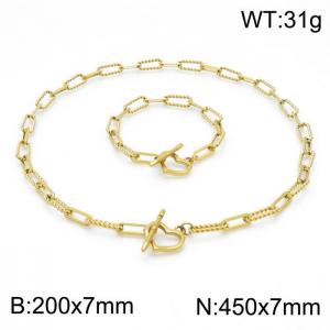 SS Jewelry Set(Most Men) - KS143982-Z