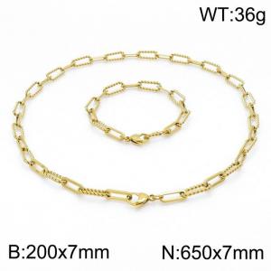 SS Jewelry Set(Most Men) - KS143994-Z