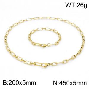 SS Jewelry Set(Most Men) - KS144011-Z