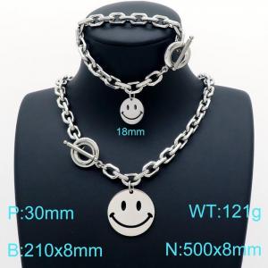 SS Jewelry Set(Most Men) - KS164337-Z