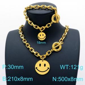 SS Jewelry Set(Most Men) - KS164338-Z