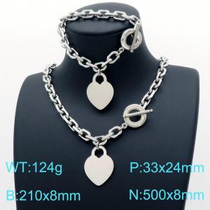 SS Jewelry Set(Most Men) - KS164339-Z