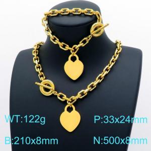 SS Jewelry Set(Most Men) - KS164340-Z