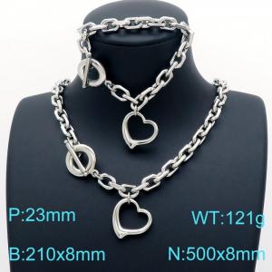 SS Jewelry Set(Most Men) - KS164341-Z