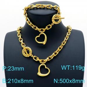 SS Jewelry Set(Most Men) - KS164342-Z