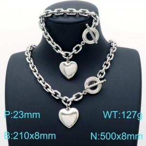 SS Jewelry Set(Most Men) - KS164343-Z