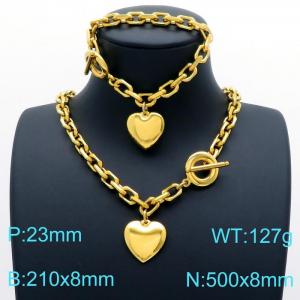 SS Jewelry Set(Most Men) - KS164344-Z
