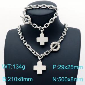 SS Jewelry Set(Most Men) - KS164347-Z