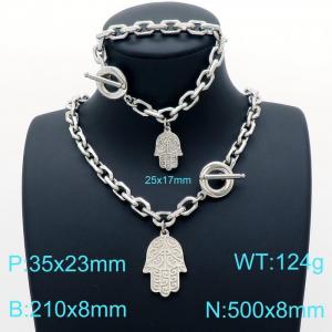 SS Jewelry Set(Most Men) - KS164349-Z