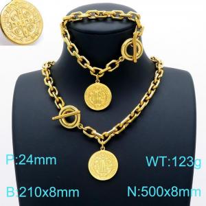 SS Jewelry Set(Most Men) - KS164352-Z