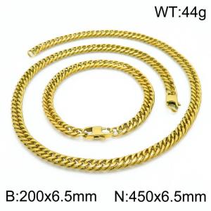 SS Jewelry Set(Most Men) - KS185197-Z