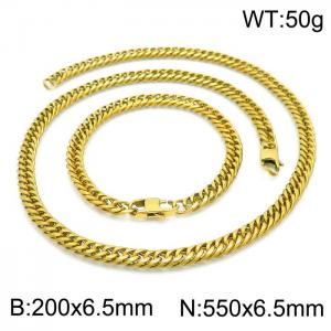 SS Jewelry Set(Most Men) - KS185199-Z