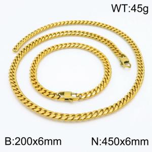 SS Jewelry Set(Most Men) - KS185207-Z