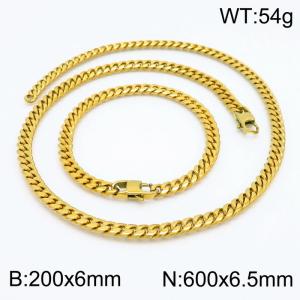 SS Jewelry Set(Most Men) - KS185210-Z