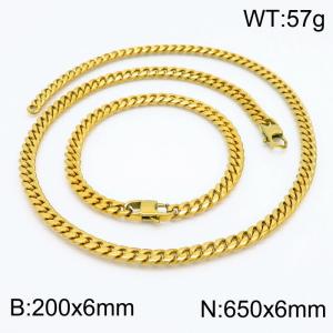 SS Jewelry Set(Most Men) - KS185211-Z