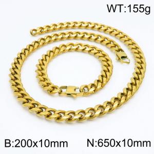 SS Jewelry Set(Most Men) - KS185241-Z