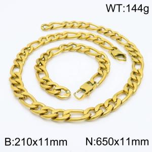 SS Jewelry Set(Most Men) - KS185251-Z
