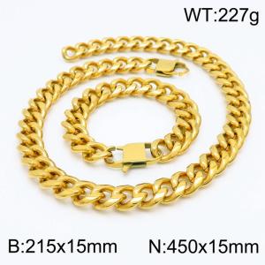 SS Jewelry Set(Most Men) - KS185277-Z