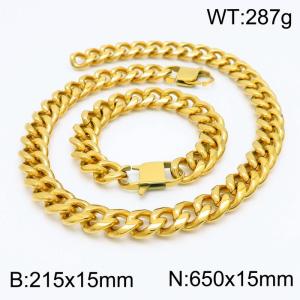 SS Jewelry Set(Most Men) - KS185281-Z