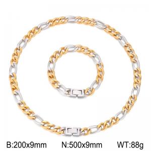 SS Jewelry Set(Most Men) - KS188764-Z