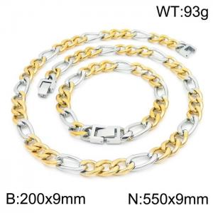 SS Jewelry Set(Most Men) - KS188765-Z