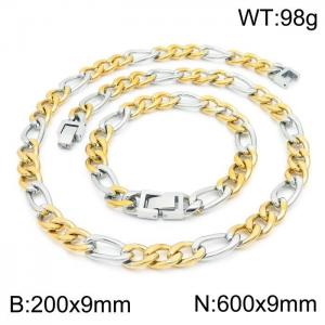 SS Jewelry Set(Most Men) - KS188766-Z