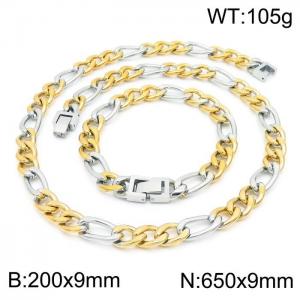 SS Jewelry Set(Most Men) - KS188767-Z