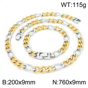 SS Jewelry Set(Most Men) - KS188769-Z