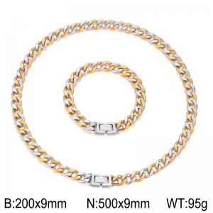 SS Jewelry Set(Most Men) - KS188771-Z