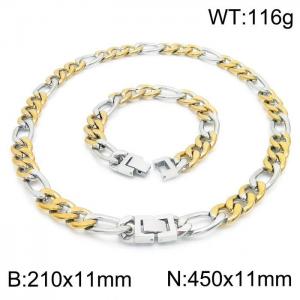 SS Jewelry Set(Most Men) - KS188784-Z