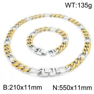 SS Jewelry Set(Most Men) - KS188786-Z