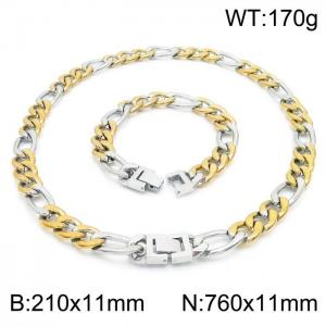 SS Jewelry Set(Most Men) - KS188790-Z