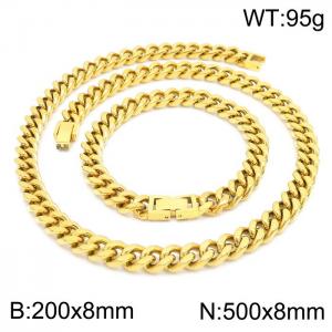 SS Jewelry Set(Most Men) - KS188806-Z