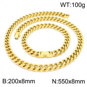 SS Jewelry Set(Most Men) - KS188807-Z