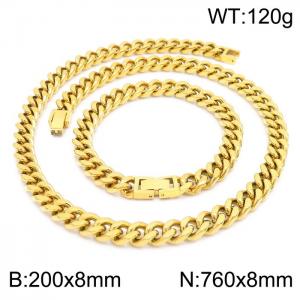 SS Jewelry Set(Most Men) - KS188811-Z