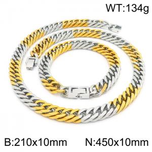 SS Jewelry Set(Most Men) - KS188895-Z