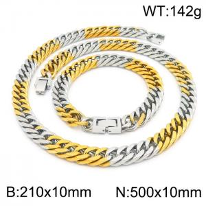SS Jewelry Set(Most Men) - KS188896-Z