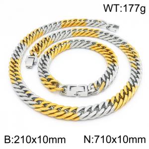 SS Jewelry Set(Most Men) - KS188900-Z