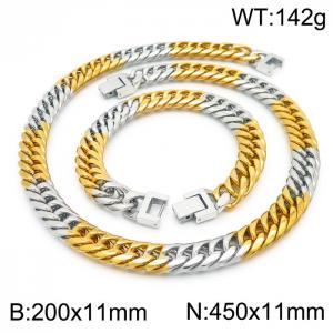 SS Jewelry Set(Most Men) - KS188993-Z