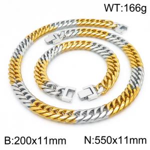 SS Jewelry Set(Most Men) - KS188995-Z