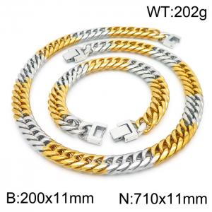 SS Jewelry Set(Most Men) - KS188998-Z