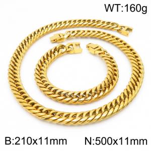 SS Jewelry Set(Most Men) - KS189016-Z