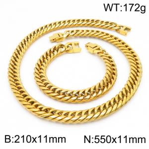 SS Jewelry Set(Most Men) - KS189017-Z