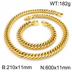 SS Jewelry Set(Most Men) - KS189018-Z