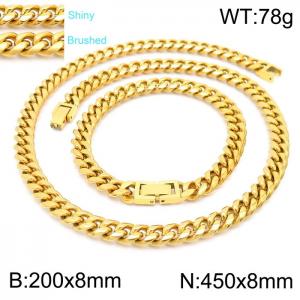 SS Jewelry Set(Most Men) - KS189051-Z